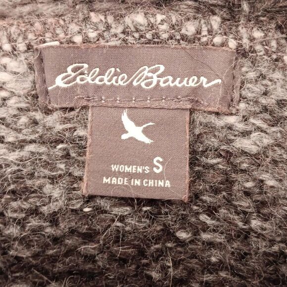 Eddie Bauer Wool Blend Sweater. Coastal Cowgirl,  Twee - Picture 7 of 11